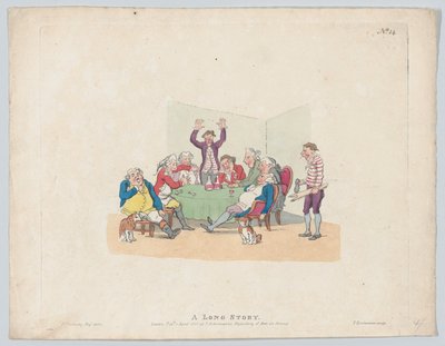 Uma longa história, 1º de abril de 1803., 1º de abril de 1803. de Thomas Rowlandson