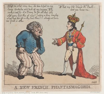 A New French Phantasmagoria, 1803., 1803. de Thomas Rowlandson