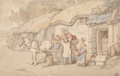 Um oleiro que sai de Thomas Rowlandson