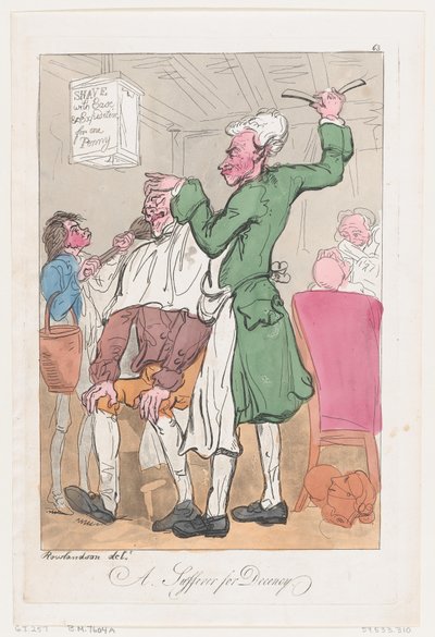 A Suffer for Decency, 20 de junho de 1789., 20 de junho de 1789. de Thomas Rowlandson