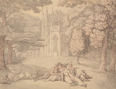 Um idílio de verão de Thomas Rowlandson