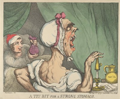 A Tit Bit for a Strong Stomach, 20 de Junho de 1809., 20 de Junho de 1809. de Thomas Rowlandson