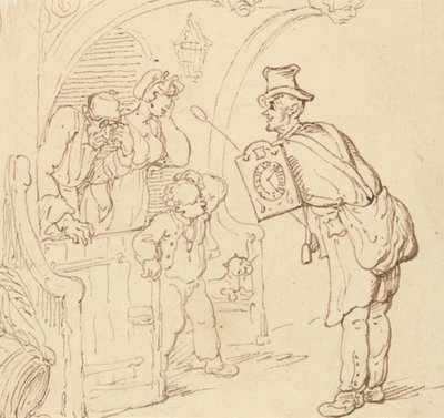 Desenho de álbuns de Thomas Rowlandson