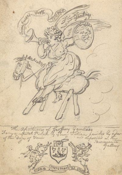 Desenho do álbum de Thomas Rowlandson