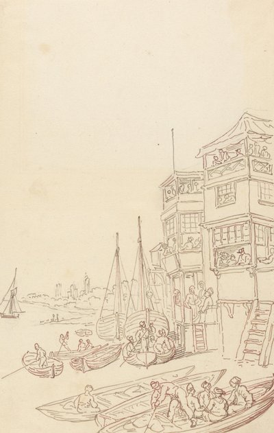 Desenho do álbum de Thomas Rowlandson