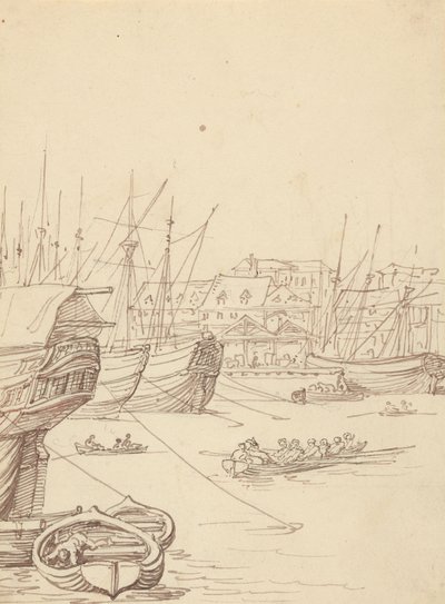 Desenho do álbum de Thomas Rowlandson