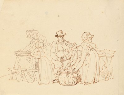 Desenho do álbum de Thomas Rowlandson