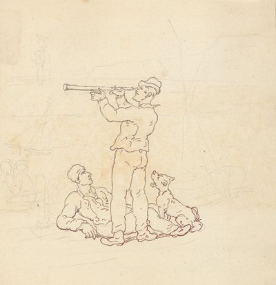 Desenho do álbum de Thomas Rowlandson