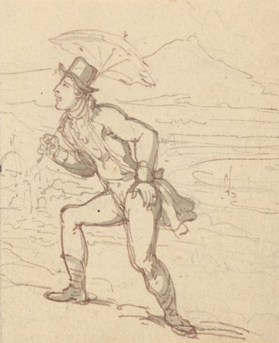 Desenho do álbum de Thomas Rowlandson