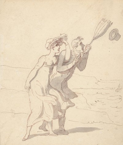 Desenho do álbum de Thomas Rowlandson
