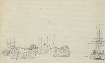 Desenho do álbum de Thomas Rowlandson
