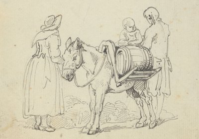 Desenho do álbum de Thomas Rowlandson