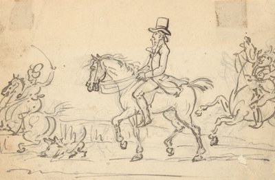 Desenho do álbum de Thomas Rowlandson