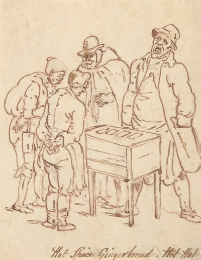 Desenho do álbum de Thomas Rowlandson