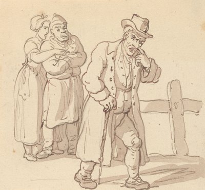 Desenho do álbum de Thomas Rowlandson