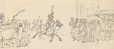 Desenho do álbum de Thomas Rowlandson