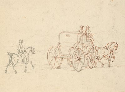 Desenho do álbum de Thomas Rowlandson