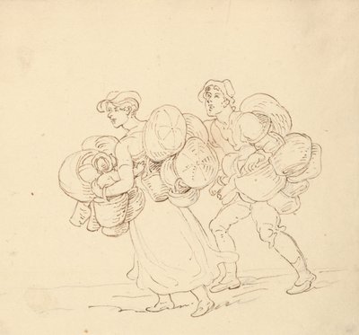 Desenho do álbum de Thomas Rowlandson