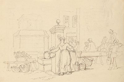 Desenho do álbum de Thomas Rowlandson