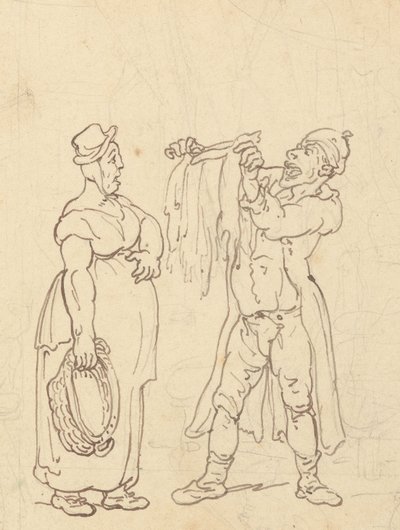 Desenho do álbum de Thomas Rowlandson