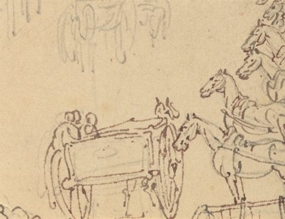 Desenho do álbum de Thomas Rowlandson