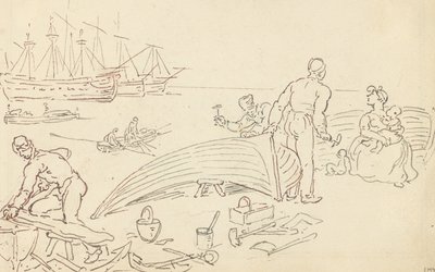 Desenho do álbum de Thomas Rowlandson