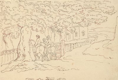 Desenho do álbum de Thomas Rowlandson