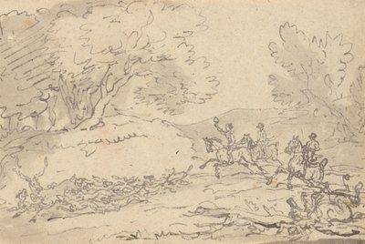 Desenho do álbum de Thomas Rowlandson