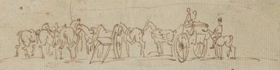 Desenho do álbum de Thomas Rowlandson