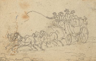 Desenho do álbum de Thomas Rowlandson