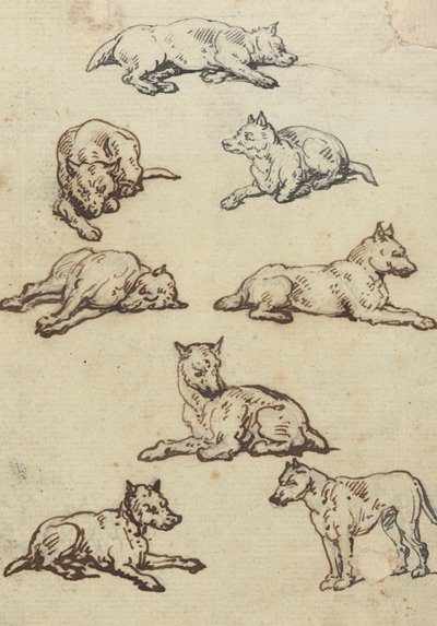 Desenho do álbum de Thomas Rowlandson