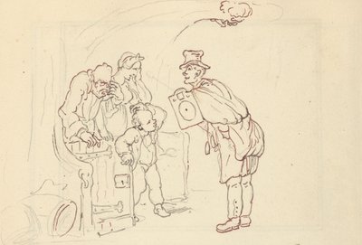 Desenho do álbum de Thomas Rowlandson