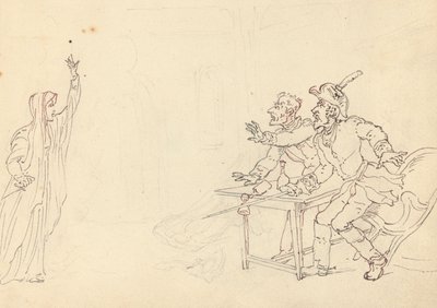 Desenho do álbum de Thomas Rowlandson