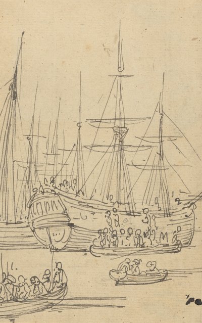 Desenho do álbum de Thomas Rowlandson