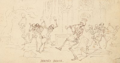 Desenho do álbum de Thomas Rowlandson