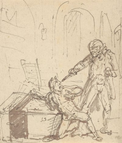 Desenho do álbum de Thomas Rowlandson