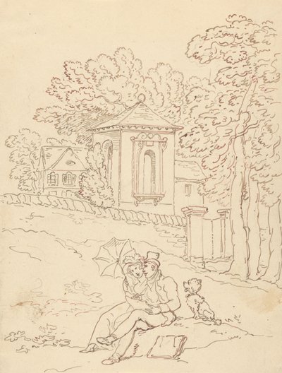 Desenho do álbum de Thomas Rowlandson
