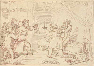Desenho do álbum de Thomas Rowlandson