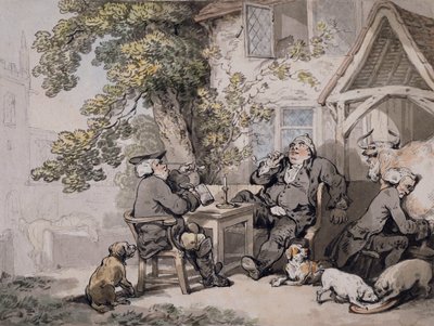 Políticos de Alehouse, c.1785-90 de Thomas Rowlandson