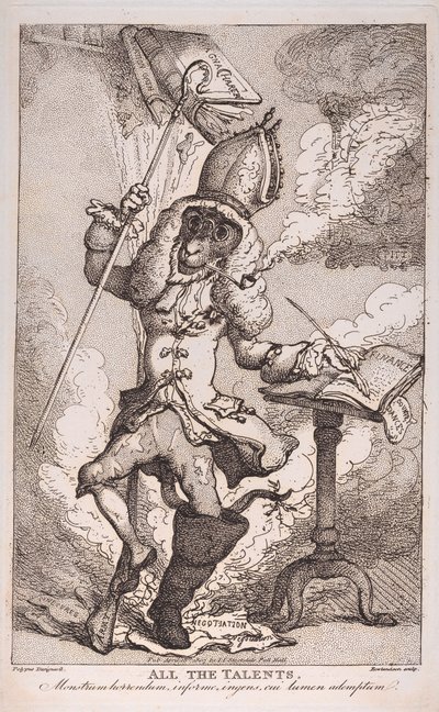 Todos os Talentos, 18 de abril de 1807., 18 de abril de 1807. de Thomas Rowlandson