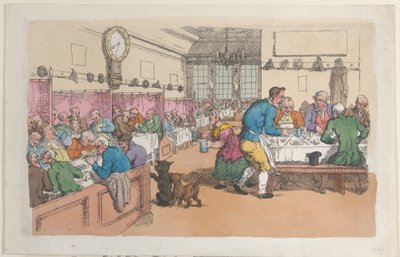 Um restaurante de Thomas Rowlandson