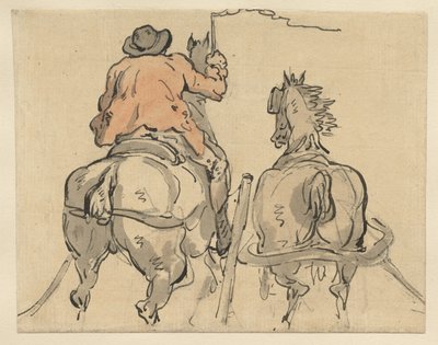 Um postilhão inglês de Thomas Rowlandson