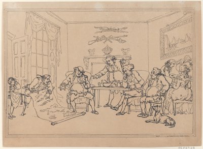 Exército, 5 de novembro de 1787., 5 de novembro de 1787. de Thomas Rowlandson