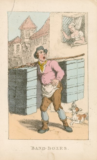 Caixas de bandas de Thomas Rowlandson
