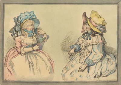 Belezas, publicado 1792. de Thomas Rowlandson