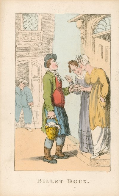 Bilhete macio de Thomas Rowlandson