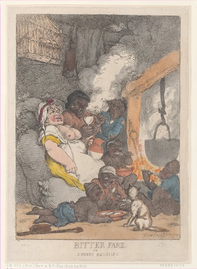 Bitter Fare or Sweeps Regaling, 1812., 1812. de Thomas Rowlandson