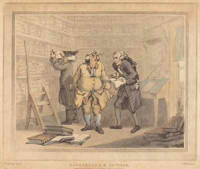 Livreiro e Autor de Thomas Rowlandson