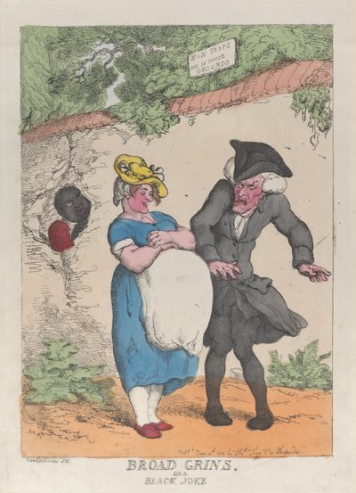 Broad Grins, ou uma Black Joke, 4 de Junho de 1812., 4 de Junho de 1812. de Thomas Rowlandson
