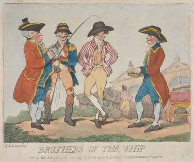 Irmãos do chicote de Thomas Rowlandson